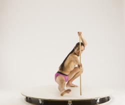 ELMER DIFFERENT SITTING POSES WITH SPEAR 